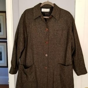 Dark Green Shirt Jacket